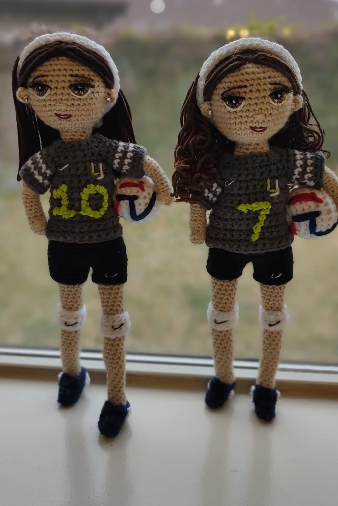 Customs Crochet Dolls Handmade Personalized