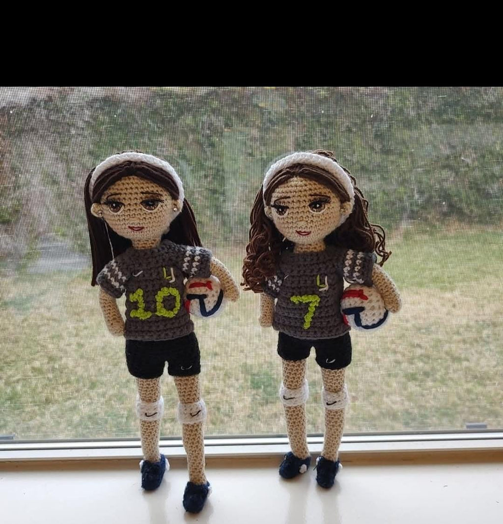 Customs Crochet Dolls Handmade Personalized
